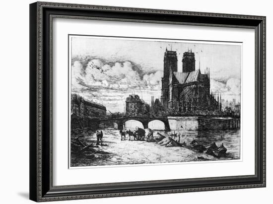 L'Abside, C1841-1868-Charles Meryon-Framed Giclee Print