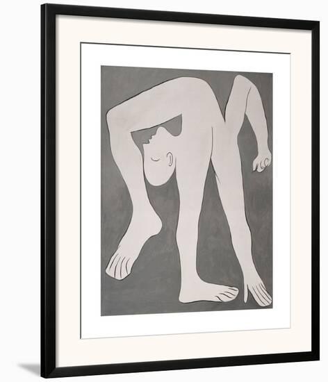 L’acrobate (The Acrobat)-Pablo Picasso-Framed Art Print