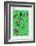 L'Acrobate Vert-Marc Chagall-Framed Premium Edition