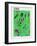L'Acrobate Vert-Marc Chagall-Framed Premium Edition