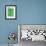 L'Acrobate Vert-Marc Chagall-Framed Premium Edition displayed on a wall