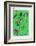 L'Acrobate Vert-Marc Chagall-Framed Premium Edition