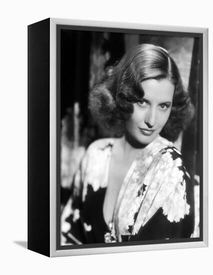 L'actrice americaine Barbara Stanwyck (1907- 1990) dans les annees 30 IN THE 30'S (b/w photo)-null-Framed Stretched Canvas