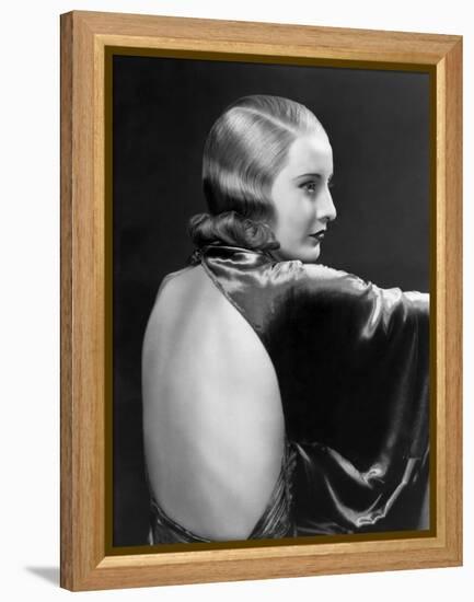 L'actrice americaine Barbara Stanwyck (1907- 1990) dans les annees 30 IN THE 30'S (b/w photo)-null-Framed Stretched Canvas