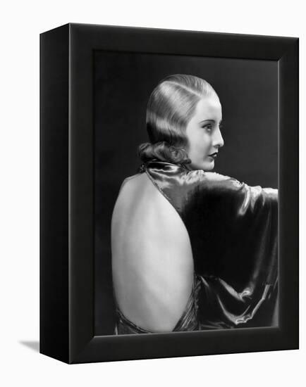 L'actrice americaine Barbara Stanwyck (1907- 1990) dans les annees 30 IN THE 30'S (b/w photo)-null-Framed Stretched Canvas