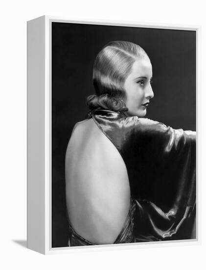 L'actrice americaine Barbara Stanwyck (1907- 1990) dans les annees 30 IN THE 30'S (b/w photo)-null-Framed Stretched Canvas