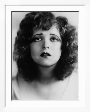 Actrice Américaine Black And White L'actrice americaine Clara Bow (1905- 1965) (b/w photo)' Photo | Art.com