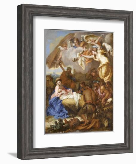 L'Adoration des Bergers-Giovanni Benedetto Castiglione-Framed Giclee Print