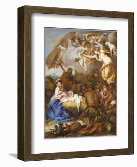 L'Adoration des Bergers-Giovanni Benedetto Castiglione-Framed Giclee Print