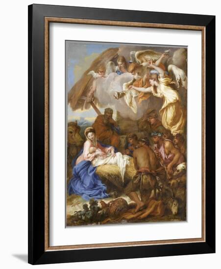 L'Adoration des Bergers-Giovanni Benedetto Castiglione-Framed Giclee Print