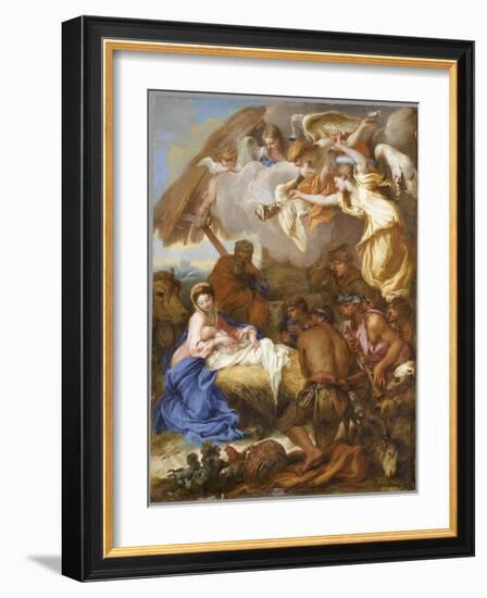 L'Adoration des Bergers-Giovanni Benedetto Castiglione-Framed Giclee Print