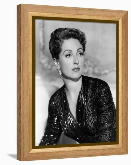 L'Affaire Ciceron 5 FINGERS, (aka FIVE FINGERS) by Joseph L. Mankiewicz with Danielle Darrieux, 195-null-Framed Stretched Canvas