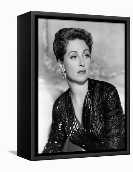 L'Affaire Ciceron 5 FINGERS, (aka FIVE FINGERS) by Joseph L. Mankiewicz with Danielle Darrieux, 195-null-Framed Stretched Canvas