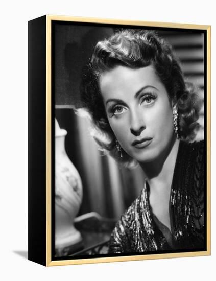 L'Affaire Ciceron 5 FINGERS, (aka FIVE FINGERS) by Joseph L. Mankiewicz with Danielle Darrieux, 195-null-Framed Stretched Canvas