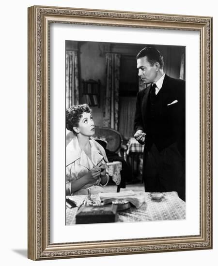 L'Affaire Ciceron 5 FINGERS, (aka FIVE FINGERS) by Joseph L. Mankiewicz with Danielle Darrieux and -null-Framed Photo