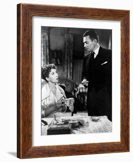 L'Affaire Ciceron 5 FINGERS, (aka FIVE FINGERS) by Joseph L. Mankiewicz with Danielle Darrieux and -null-Framed Photo