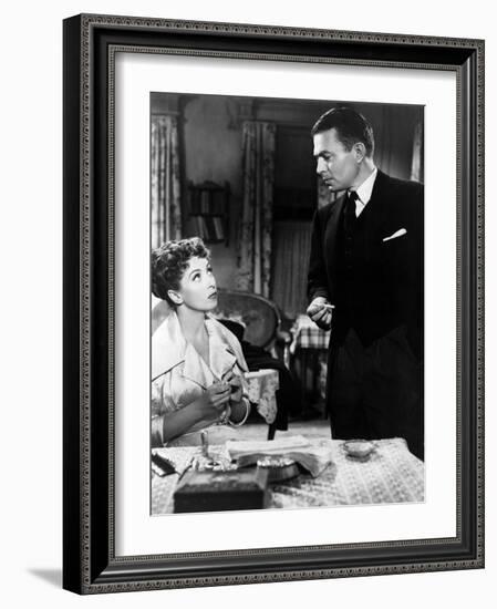 L'Affaire Ciceron 5 FINGERS, (aka FIVE FINGERS) by Joseph L. Mankiewicz with Danielle Darrieux and -null-Framed Photo