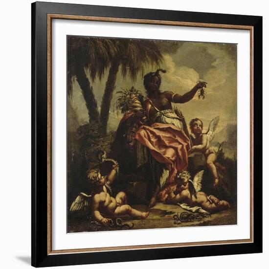 L'Afrique-Gasparo Diziani-Framed Giclee Print