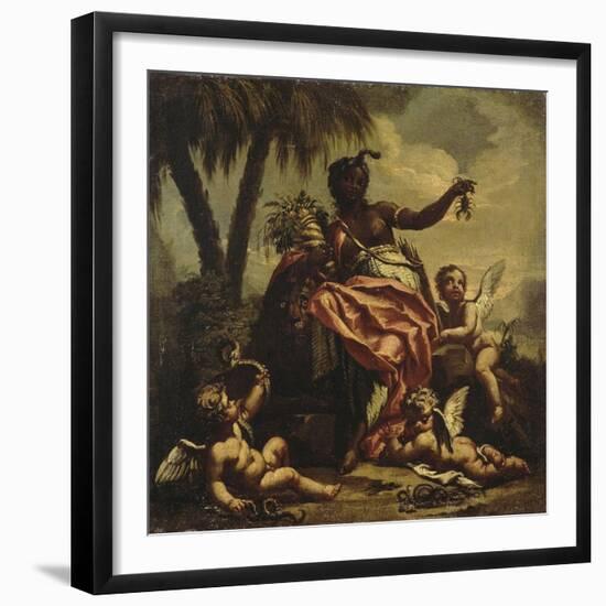 L'Afrique-Gasparo Diziani-Framed Giclee Print