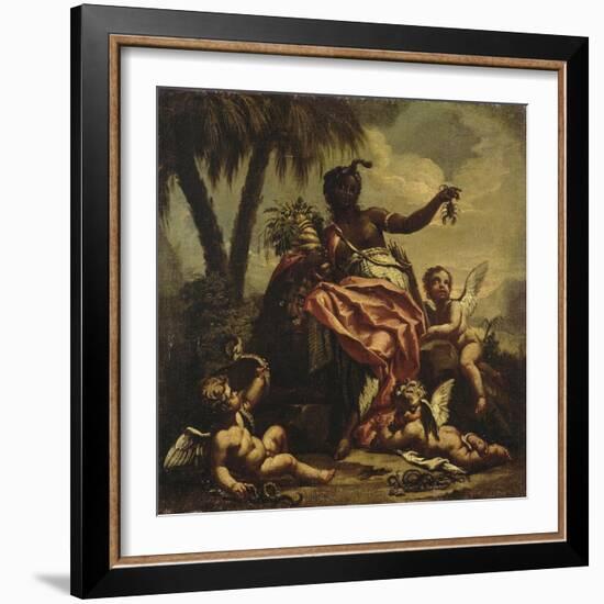 L'Afrique-Gasparo Diziani-Framed Giclee Print