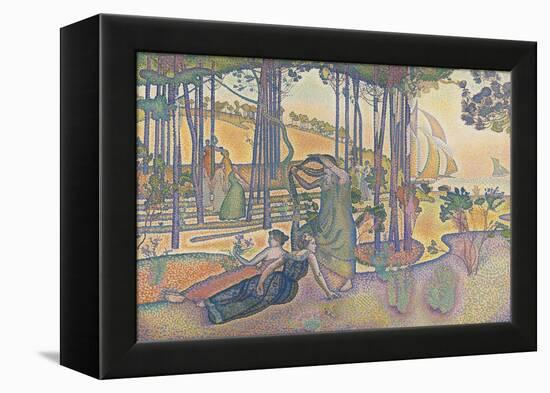 L'air du soir-Henri Edmond Cross-Framed Premier Image Canvas