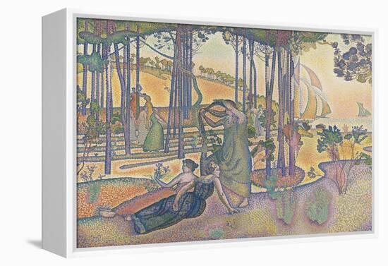 L'air du soir-Henri Edmond Cross-Framed Premier Image Canvas