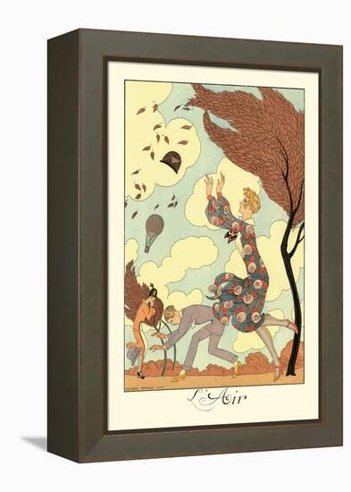 L'Air-Georges Barbier-Framed Stretched Canvas