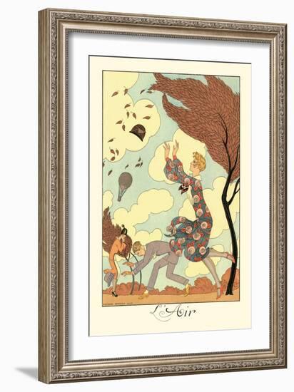 L'Air-Georges Barbier-Framed Art Print