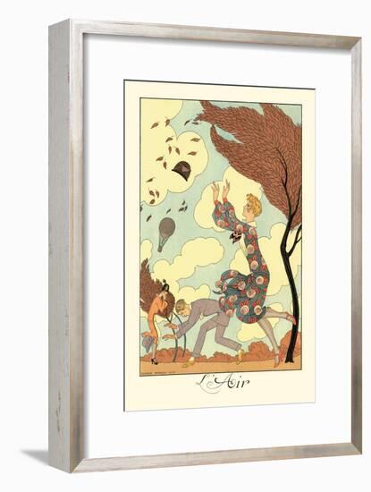 L'Air-Georges Barbier-Framed Art Print