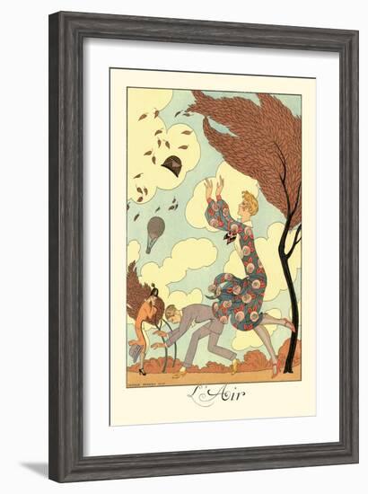 L'Air-Georges Barbier-Framed Art Print