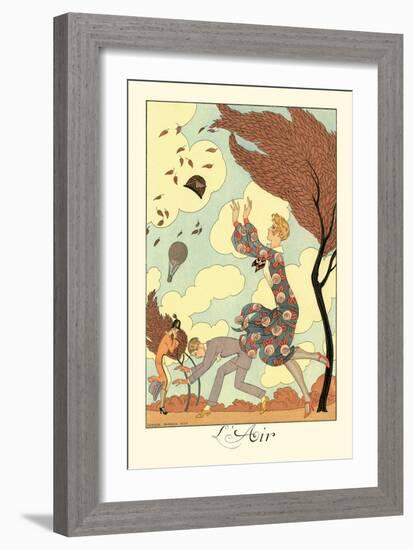 L'Air-Georges Barbier-Framed Art Print