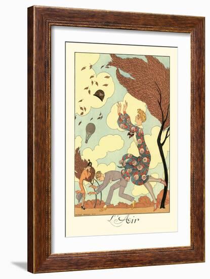 L'Air-Georges Barbier-Framed Art Print