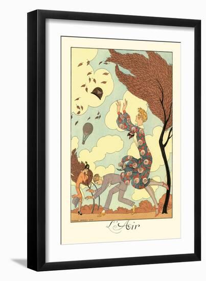 L'Air-Georges Barbier-Framed Art Print