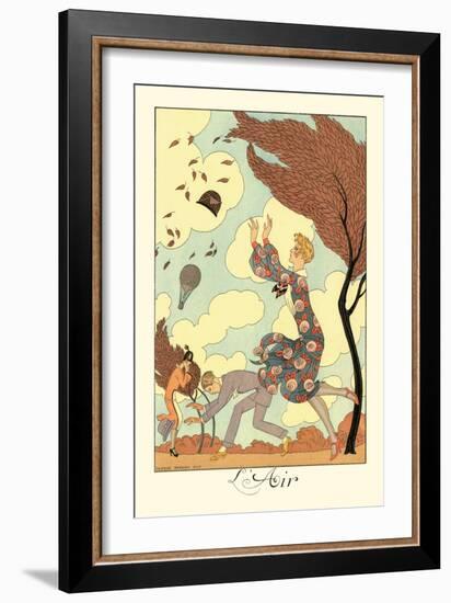 L'Air-Georges Barbier-Framed Art Print