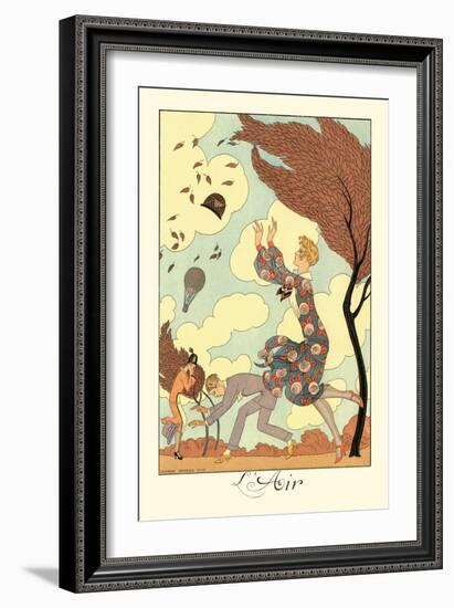 L'Air-Georges Barbier-Framed Art Print