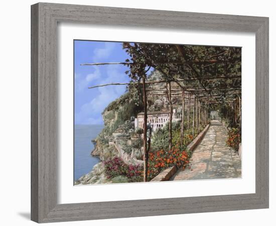 L’albergo dei Cappuccini Amalfi-Guido Borelli-Framed Giclee Print