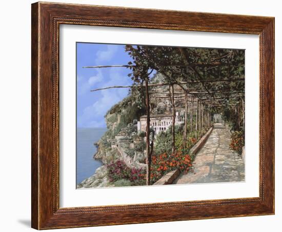 L’albergo dei Cappuccini Amalfi-Guido Borelli-Framed Giclee Print