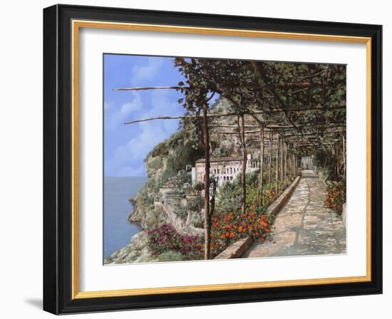 L’albergo dei Cappuccini Amalfi-Guido Borelli-Framed Giclee Print