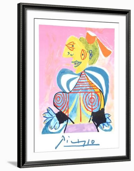 L'Alesienne-Pablo Picasso-Framed Collectable Print