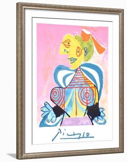 L'Alesienne-Pablo Picasso-Framed Collectable Print