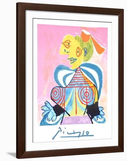 L'Alesienne-Pablo Picasso-Framed Collectable Print