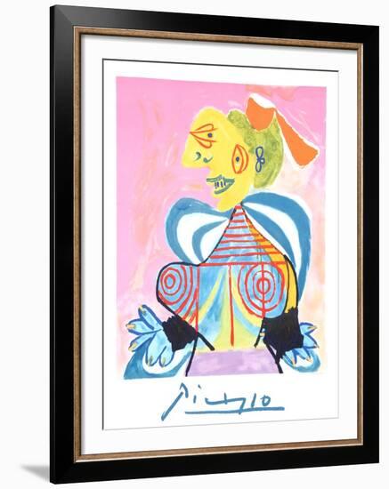 L'Alesienne-Pablo Picasso-Framed Collectable Print