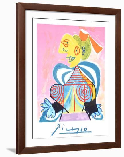 L'Alesienne-Pablo Picasso-Framed Collectable Print