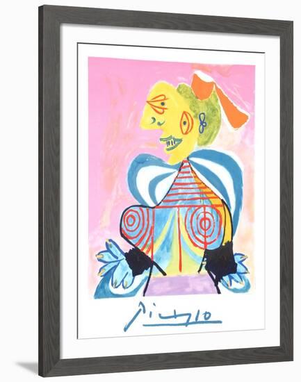 L'Alesienne-Pablo Picasso-Framed Collectable Print