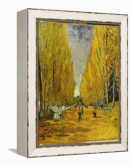L'Allee Des Alyscamps, Arles, 1888-Vincent van Gogh-Framed Premier Image Canvas
