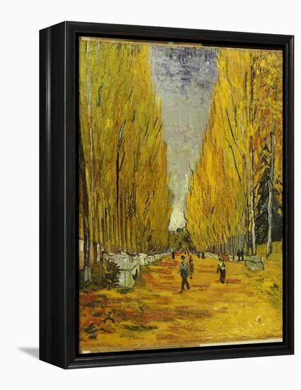 L'Allee Des Alyscamps, Arles, 1888-Vincent van Gogh-Framed Premier Image Canvas
