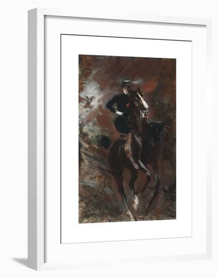 L'Amazone-Giovanni Boldini-Framed Premium Giclee Print