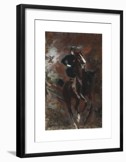 L'Amazone-Giovanni Boldini-Framed Premium Giclee Print