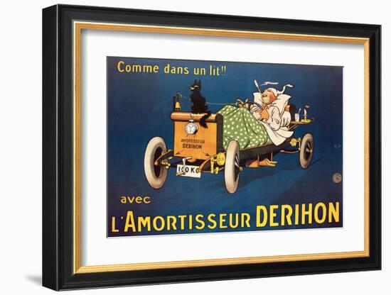 L'Amortisseur Derihon-Mich (Michel Liebeaux)-Framed Art Print