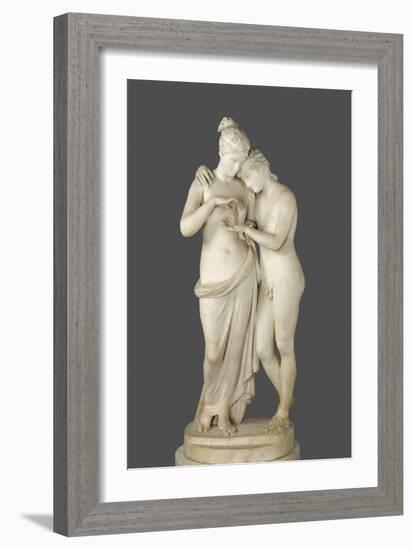 L'Amour et Psyché dit aussi Vénus et Adonis-Antonio Canova-Framed Giclee Print